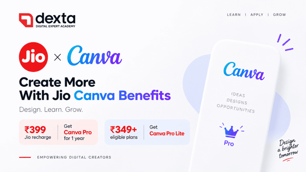 Jio Canva Pro offer for eligible Jio users